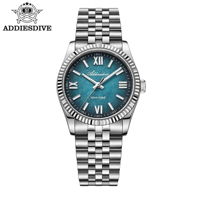 Montre Homme ADDIESDIVE , verre saphir de luxe, mouvement quartz