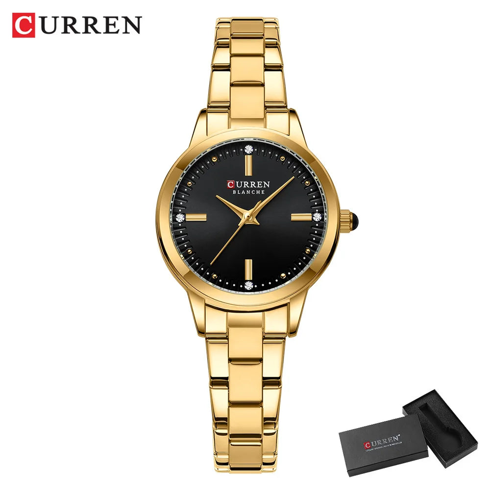 Montre pour femmes CURREN avec bracelet en acier inoxydable