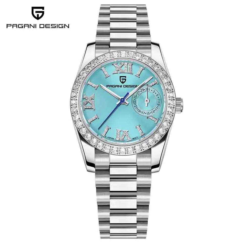 PAGANI DESIGN 2026 New 32MM Women's Wristwatch Elegant Luxury Quartz Watch For Women Fashion Waterproof Watches Sapphire Clock
