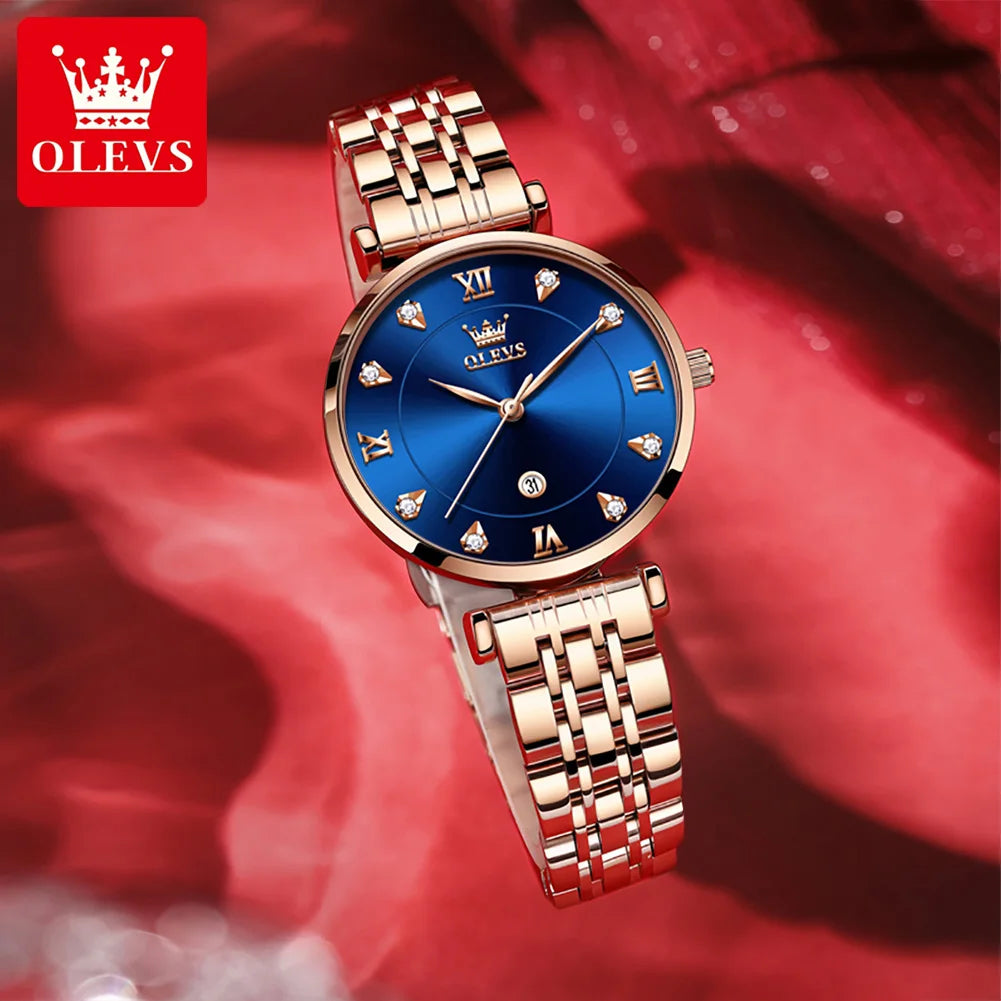 Montre pour femmes OLEVS, montre à quartz