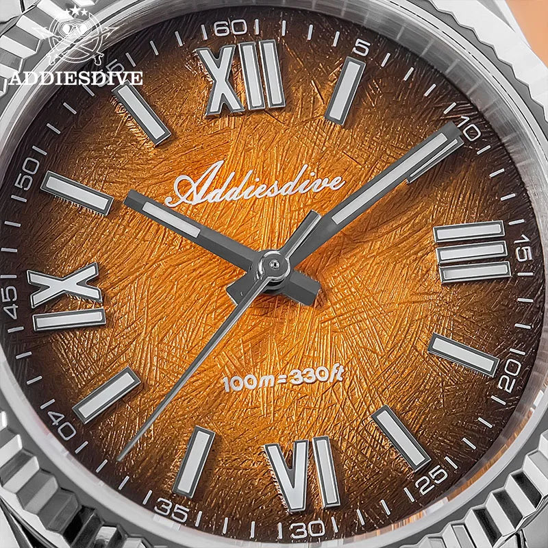Montre Homme ADDIESDIVE , verre saphir de luxe, mouvement quartz