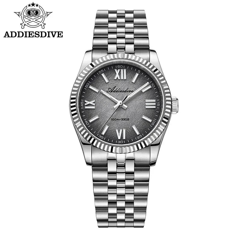 Montre Homme ADDIESDIVE , verre saphir de luxe, mouvement quartz