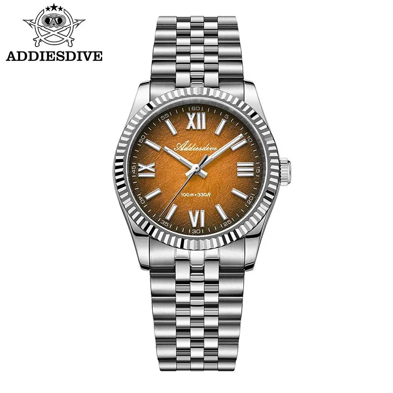 Montre Homme ADDIESDIVE , verre saphir de luxe, mouvement quartz