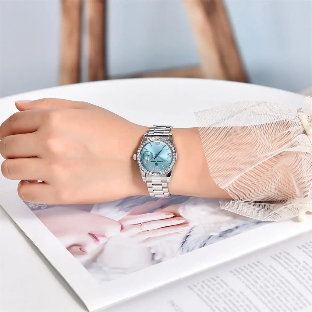 PAGANI DESIGN 2026 New 32MM Women's Wristwatch Elegant Luxury Quartz Watch For Women Fashion Waterproof Watches Sapphire Clock