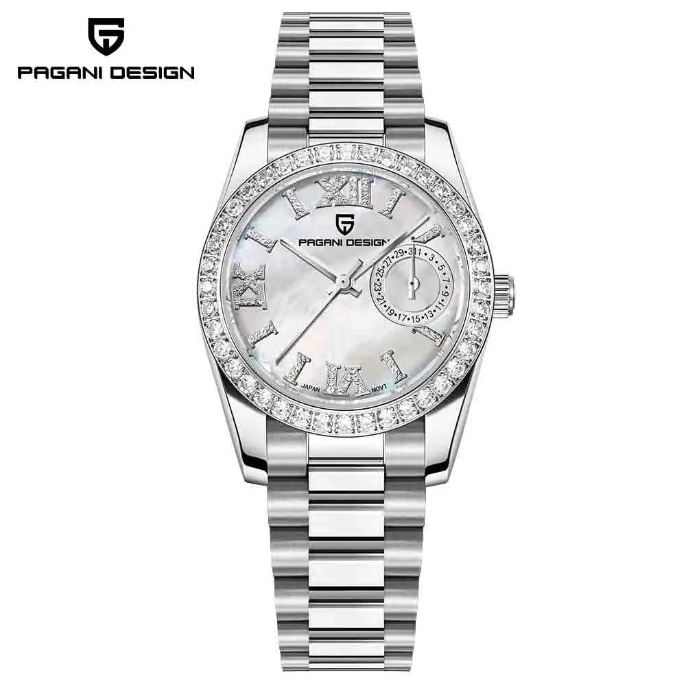 PAGANI DESIGN 2026 New 32MM Women's Wristwatch Elegant Luxury Quartz Watch For Women Fashion Waterproof Watches Sapphire Clock
