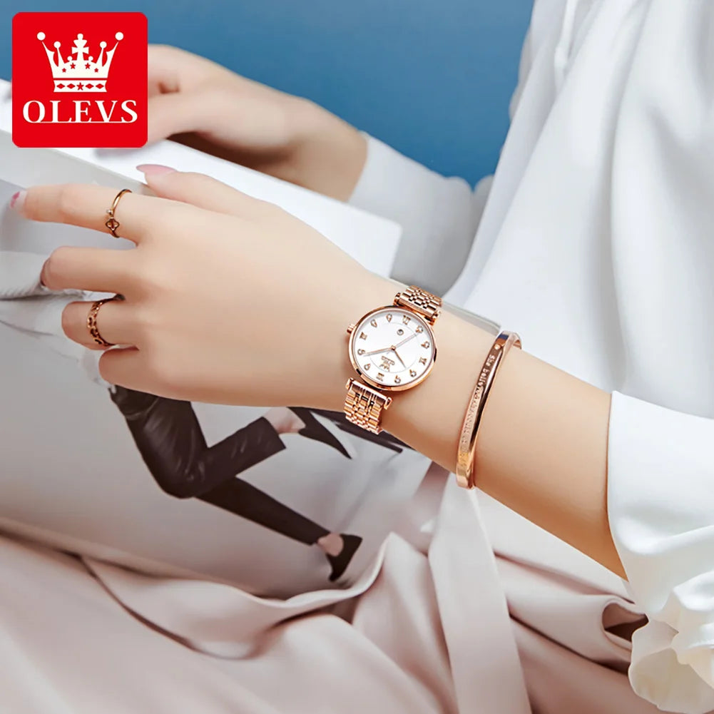Montre pour femmes OLEVS, montre à quartz