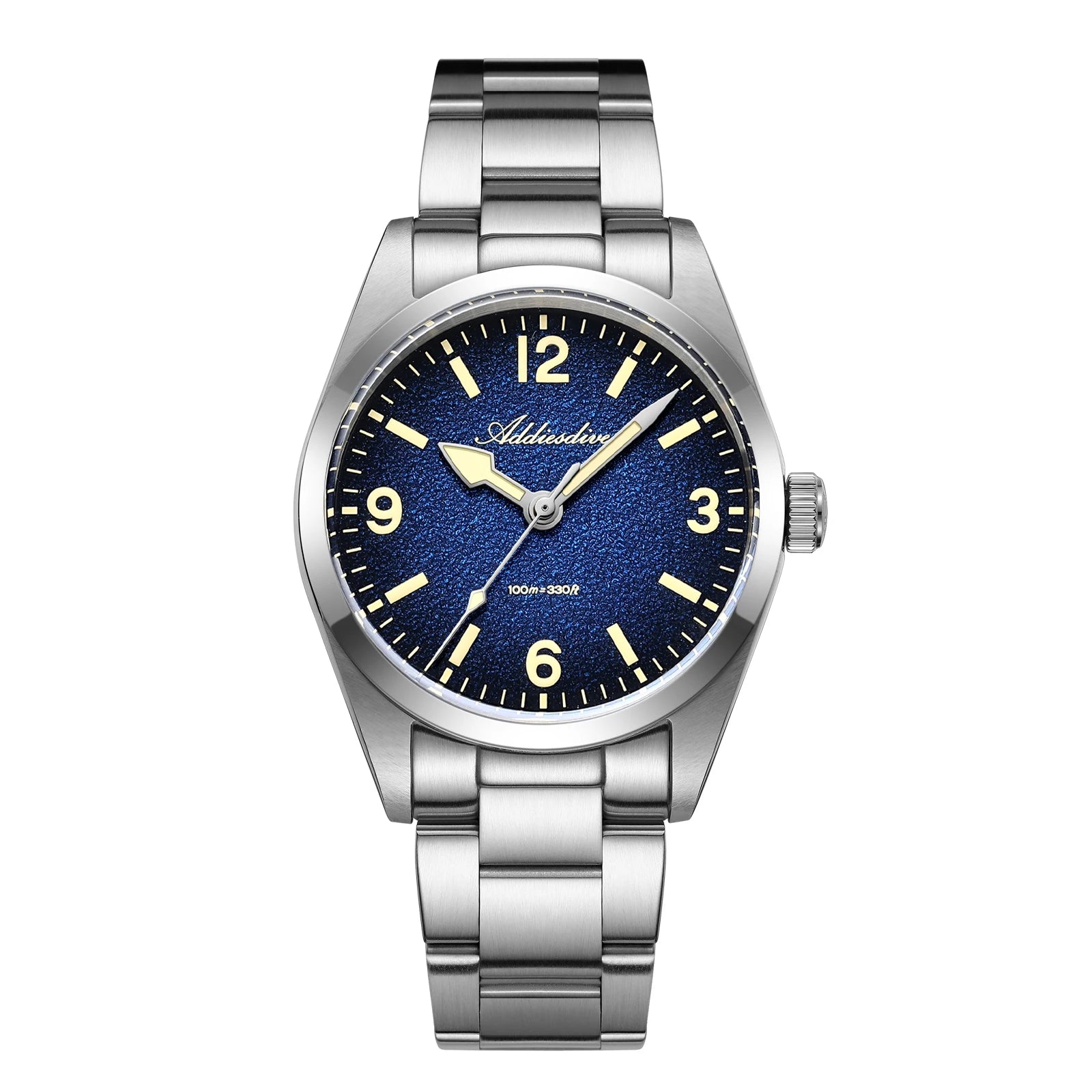 Montres Homme ADDIESDIVE en acier inoxydable
