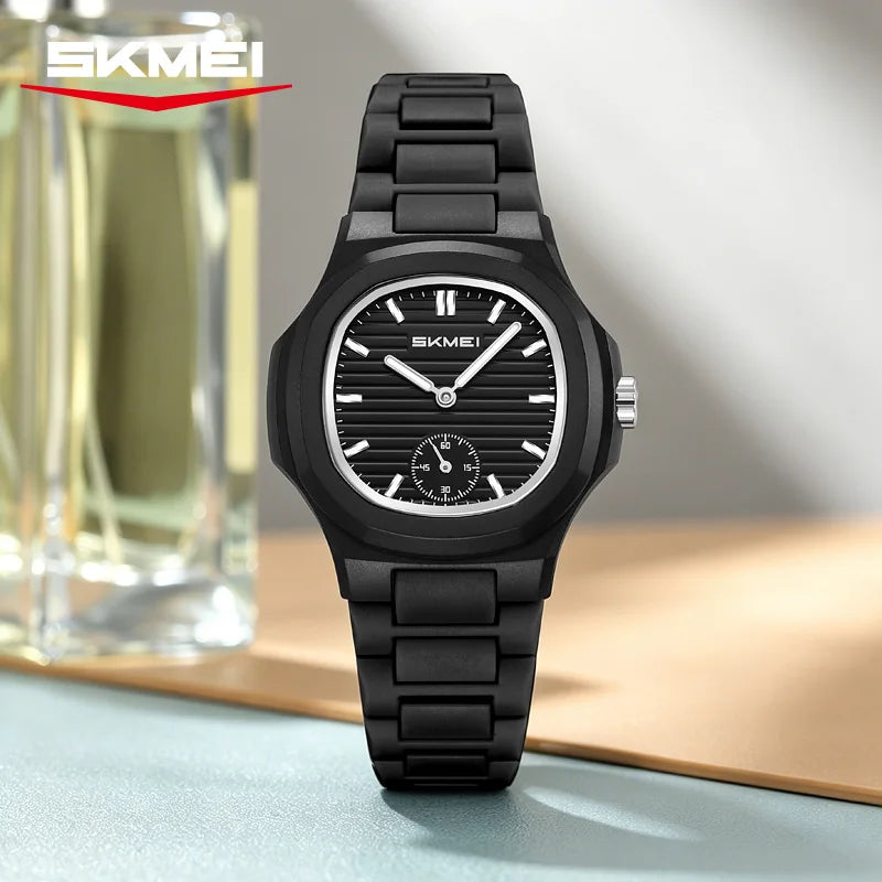 SKMEI 2678 New Fashion Lightweight Women's Quartz Watch Waterproof Luminous ABS Strap Casual Sports Women's Watch Montre Femme