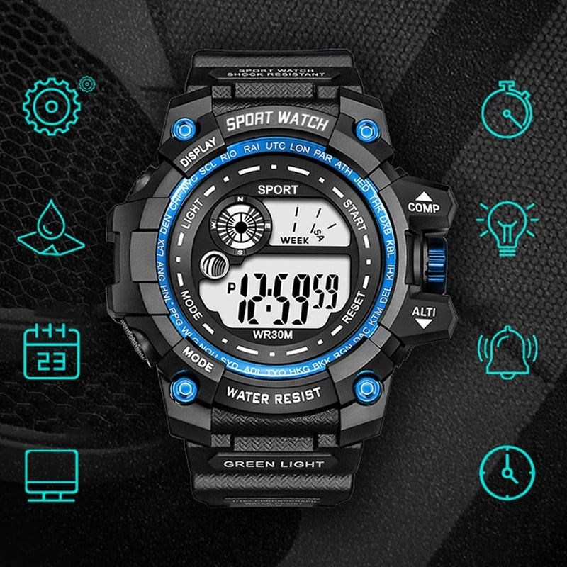 montre incassable pour enfants