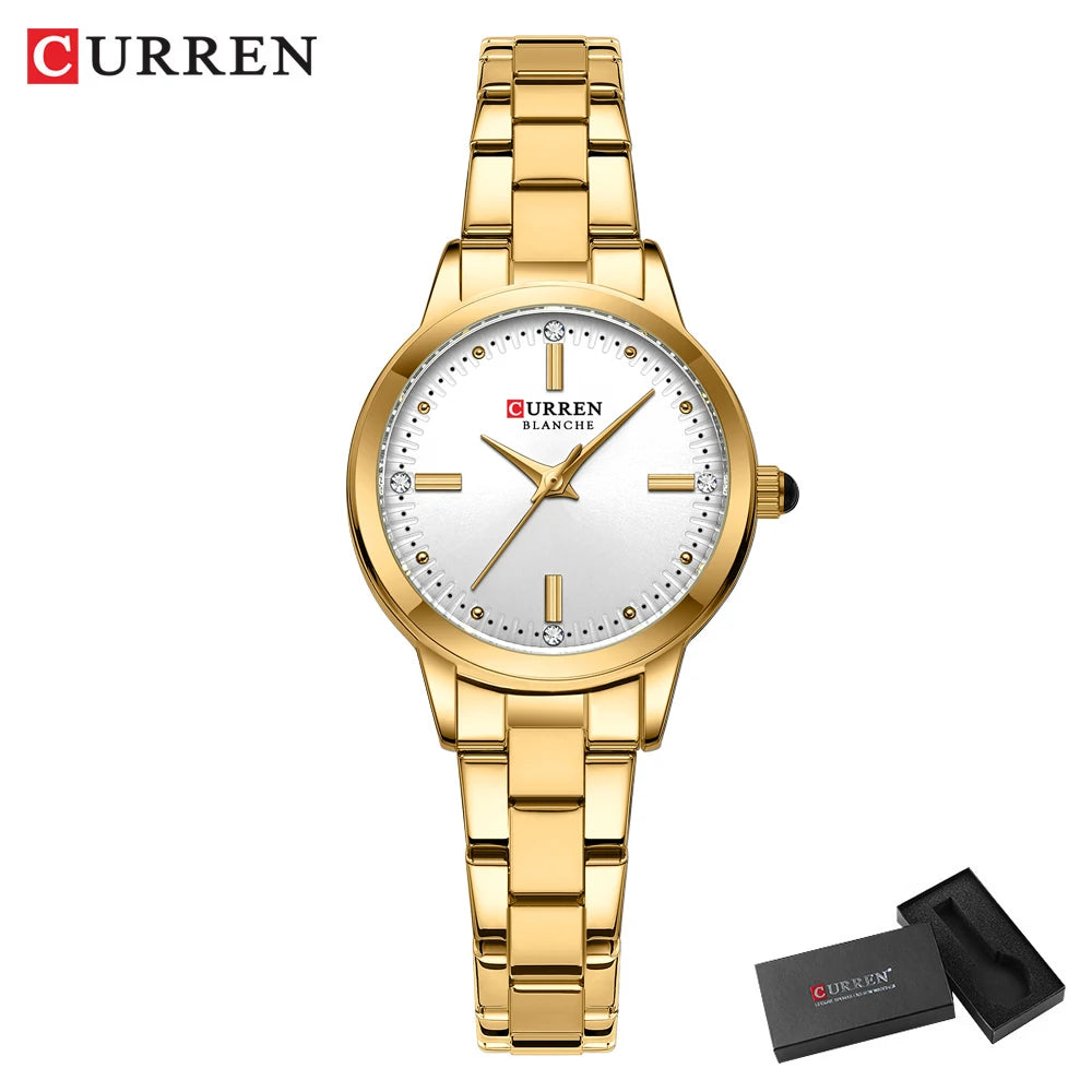 Montre pour femmes CURREN avec bracelet en acier inoxydable
