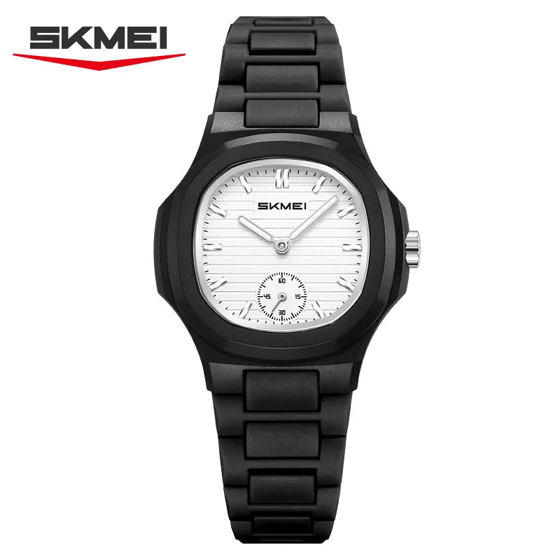 SKMEI 2678 New Fashion Lightweight Women's Quartz Watch Waterproof Luminous ABS Strap Casual Sports Women's Watch Montre Femme