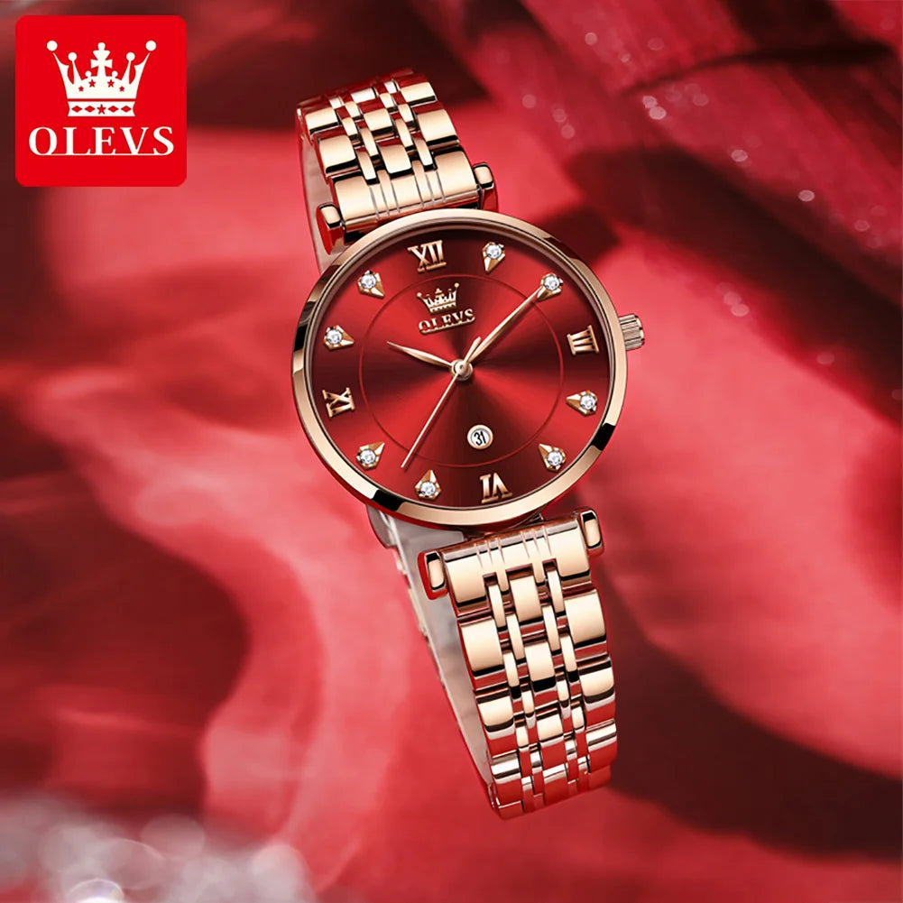 Montre pour femmes OLEVS, montre à quartz
