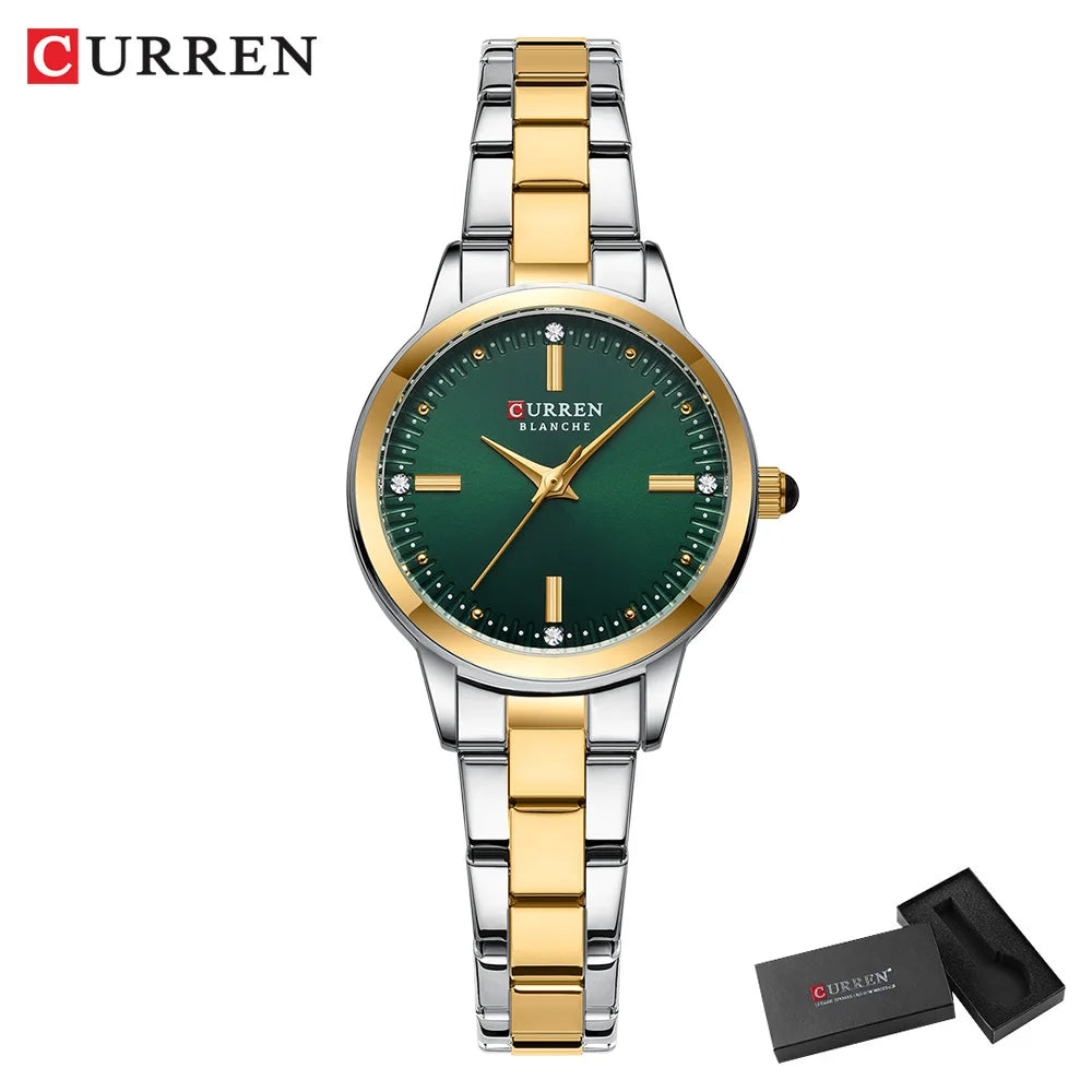 Montre pour femmes CURREN avec bracelet en acier inoxydable