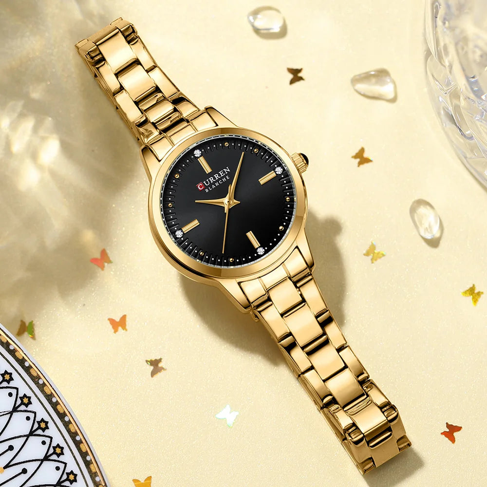 Montre pour femmes CURREN avec bracelet en acier inoxydable