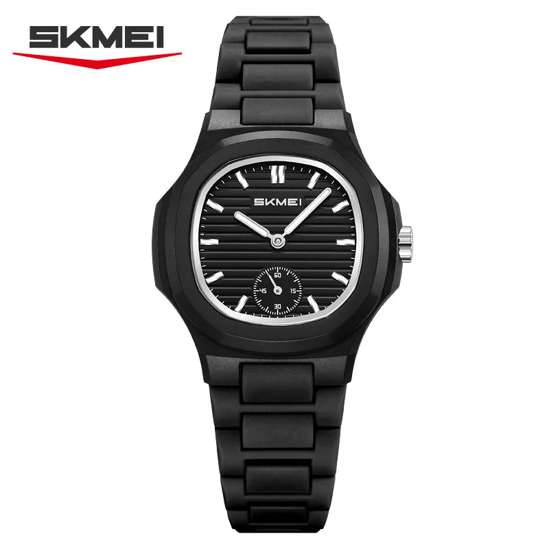 SKMEI 2678 New Fashion Lightweight Women's Quartz Watch Waterproof Luminous ABS Strap Casual Sports Women's Watch Montre Femme