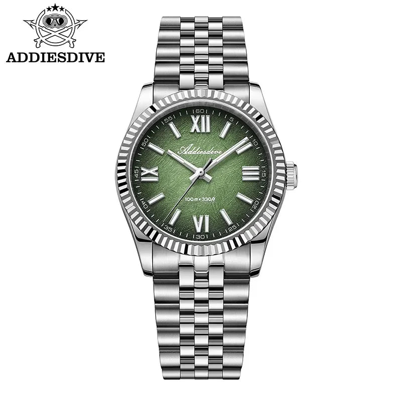 Montre Homme ADDIESDIVE , verre saphir de luxe, mouvement quartz