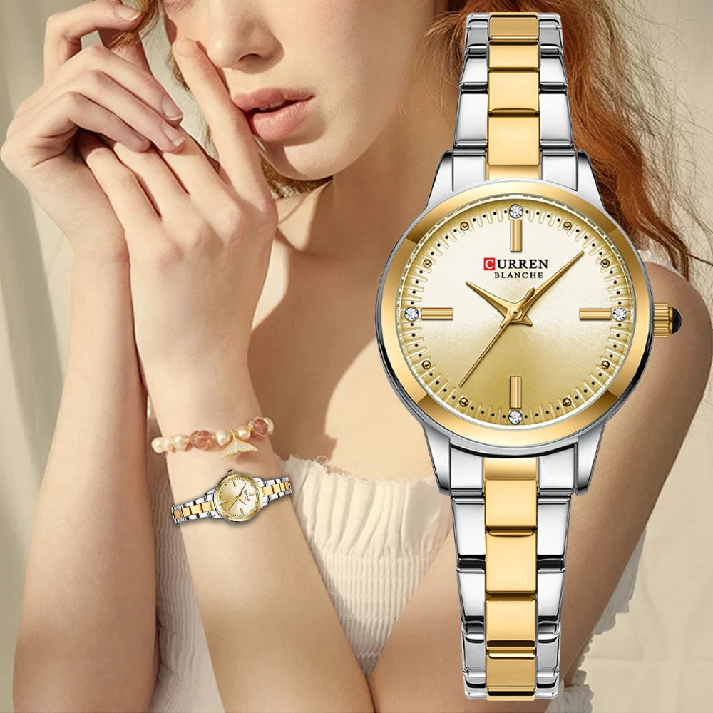 Montre pour femmes CURREN avec bracelet en acier inoxydable